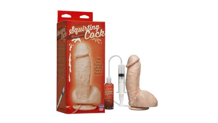 The Amazing Squirting Realistic® Cock